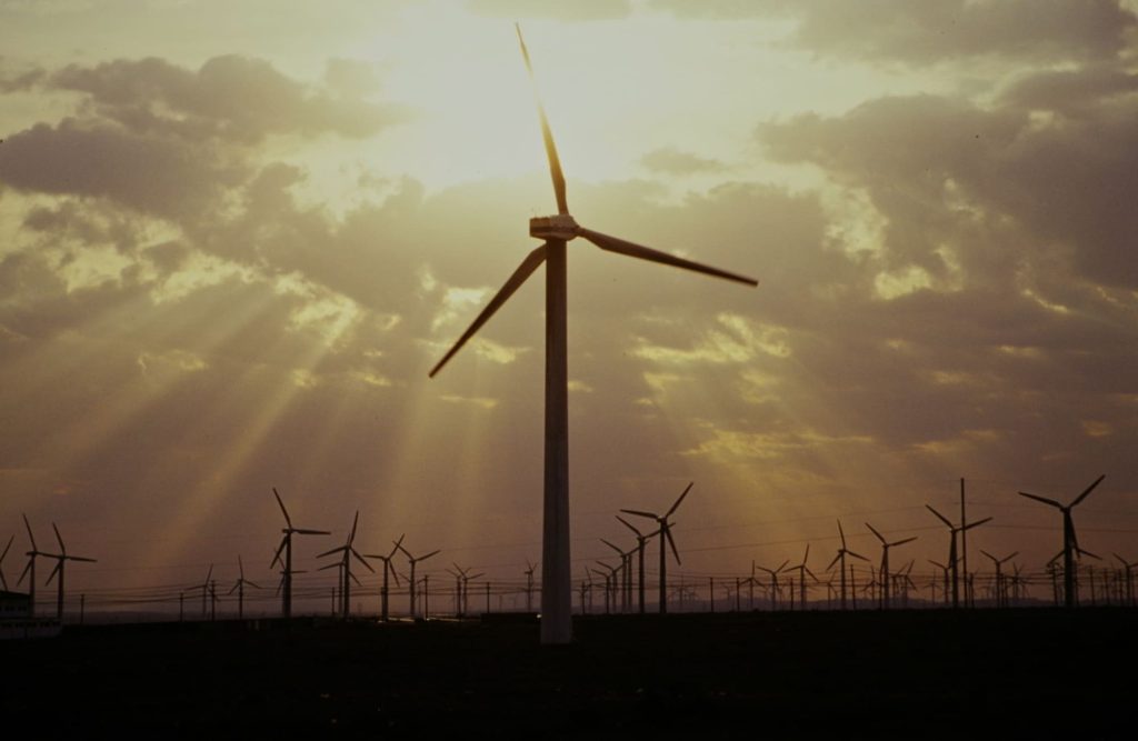 新疆ウイグル自治区の風力発電