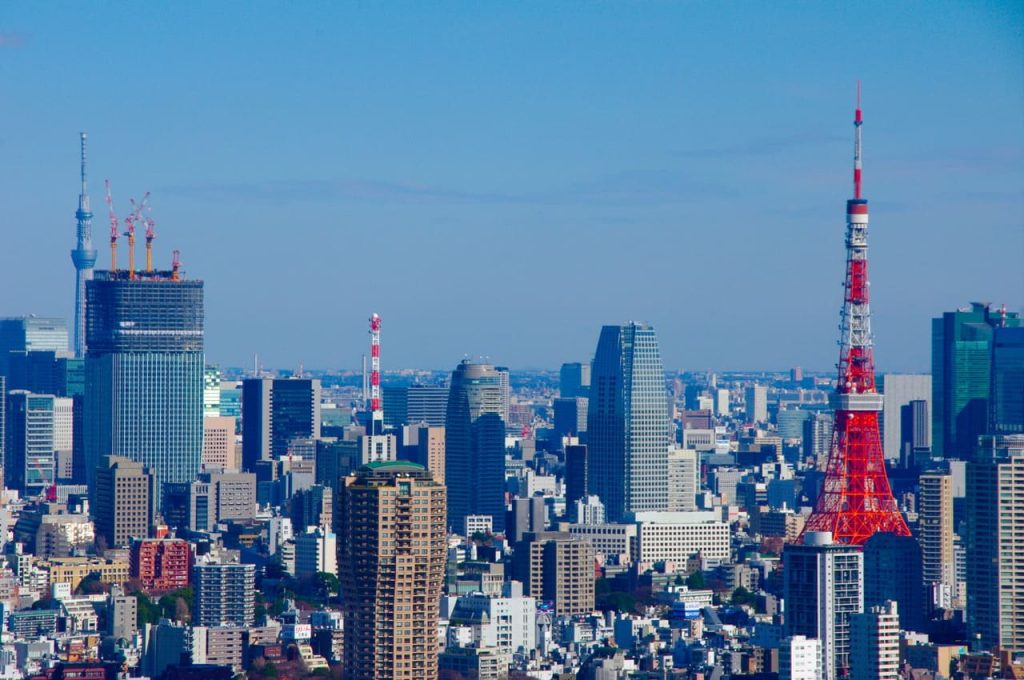 東京の 眺望