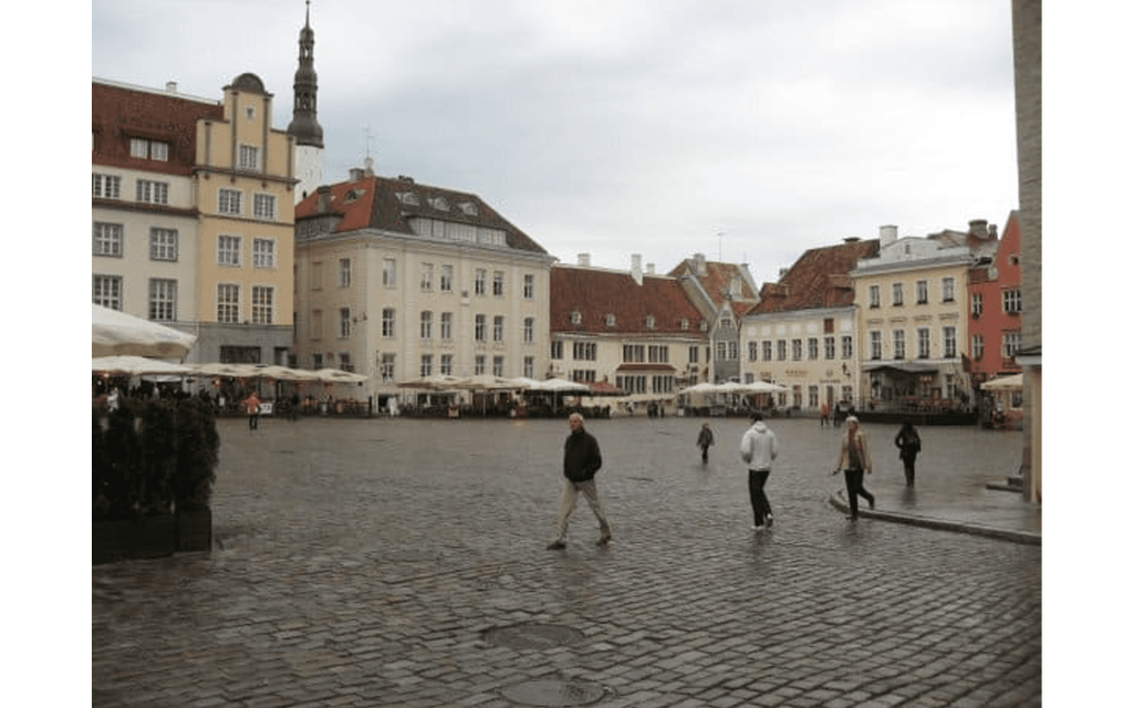 エストニアの首都タリンの旧市街