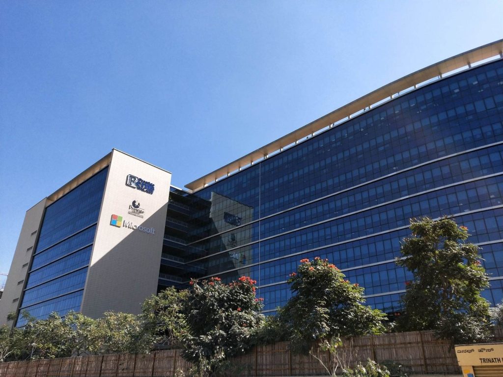 Microsoft India Bangaloreのオフィス